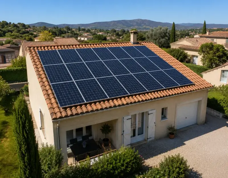 Prime à l'autoconsommation panneaux solaires Les Martys — aide financière de l'État